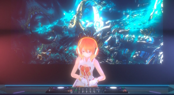 ゲームAIが3Dキャラの動きに連動してDJパフォーマンス バンダイナムコ研究所が開発 「ASOBINOTES ONLINE FES」実験ライブ 画像
