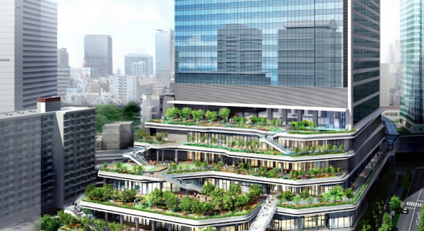 最先端の都市型スマートビルにはロボット、AI、IoT技術が満載 9月開業の「東京ポートシティ竹芝オフィスタワー」の最先端技術 画像