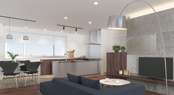 リノべる 最新の住宅向けIoTデバイスなどが体験できるショールームを恵比寿にオープン 内装にはAIが提案する「GRAND」を採用 画像