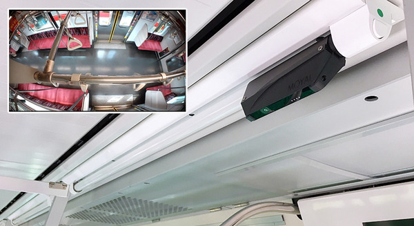 東急電鉄がLED蛍光灯一体型「防犯カメラ」を全車両に設置完了！4G通信対応は鉄道業界初　ソフトバンクと連携して車内セキュリティ向上へ 画像