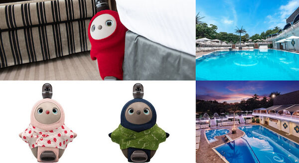 夏休みは家族型ロボットと過ごすのはいかが? ホテルニューオータニ東京が「LOVOT」の宿泊プランを販売 プール入場券付も販売 画像