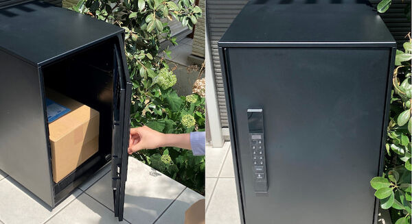 ビットキーがパナソニックとIoT宅配ボックスを共同開発し、ソフトバンクの実証実験に供給 将来的にはサブスクで展開 画像