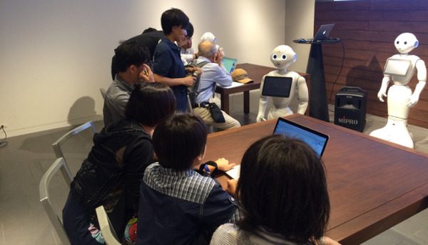 二子玉の蔦屋家電でPepperの初心者向けワークショップが開催中！ 画像