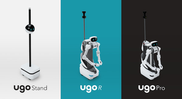 Mira Robotics 次世代型アバターロボットugoの新モデル「ugo Stand」「ugo R」を発表 従来のと3モデルを展開 画像