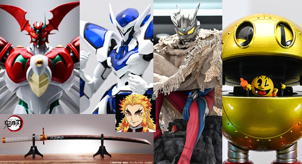 最新フィギュアの祭典『TAMASHII NATION 2020』開催中！ヒーローやロボット作品 約千点集結　ガンダム/ゲッター/鬼滅の刃/呪術廻戦など 画像