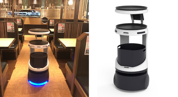 愛知県「焼肉きんぐ花田店」でソフトバンクロボティクスの配膳・運搬ロボット「Servi」(サービィ) 先行導入 画像