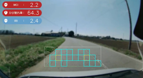 NECがドライブレコーダーとAIで道路の劣化状態を自動診断する「くるみえ for Cities」サービス提供開始 画像