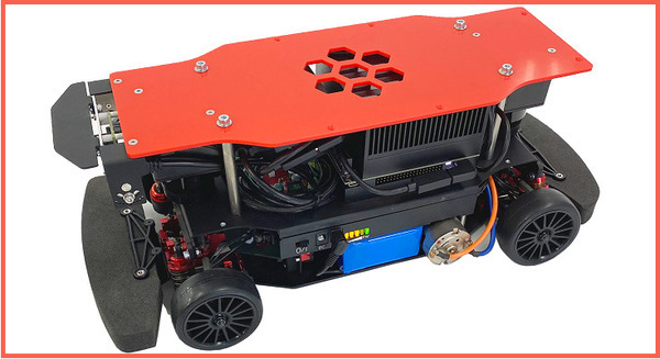 ZMPが自動運転・AI技術開発用ロボットカー「RoboCar 1/10X」出荷開始　NVIDIA製 Jetson AGX Xavier搭載、ROS対応 画像
