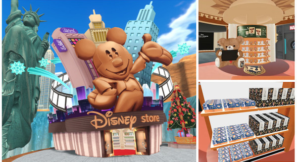 「ディズニーストア」がVRメタバース「バーチャルマーケット５」にオープン！マーベルのコーナーも　商品を3D展示、海外からもアクセスOK 画像