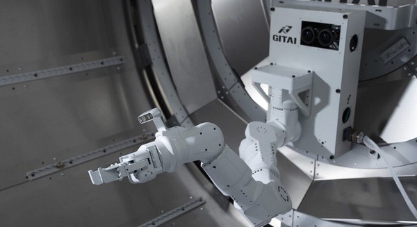 GITAIがロボットによる宇宙組み立て作業の地上実験に成功、動画を公開 国際宇宙ステーション(ISS)内での技術実証に向けて 画像