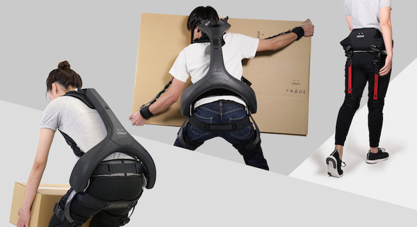 3種類のATOUNパワードウェア体験コーナーをパナソニックセンター大阪に開設 歩行/腰/腰と腕を支援する着用型ロボット 画像