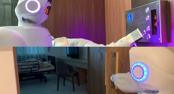 学研グループ2社がAI搭載型ロボット「アイオロス・ロボット」 を6事業所で本格導入 高齢者住宅施設で消毒や夜間巡視作業 画像