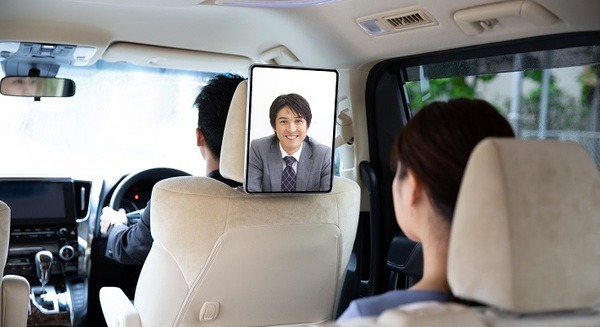 ハイヤー通勤しながら企業とオンライン面談「HR×MaaS」実証プロジェクト「Showfar」参加者を募集中 MONETとパーソルキャリア 画像