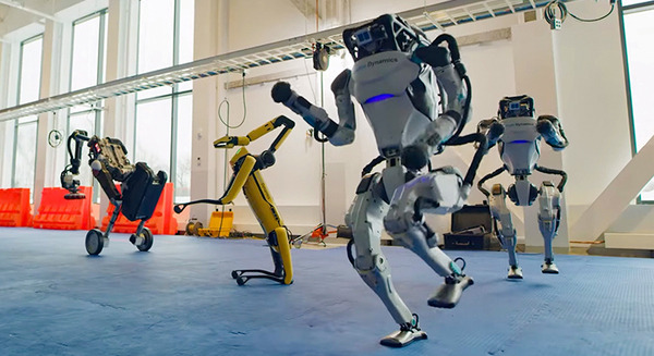 【速報】ボストン・ダイナミクスがアトラスの軽快なダンス動画を公開 スポットやハンドルも登場 イーロンマスク氏も反応 画像