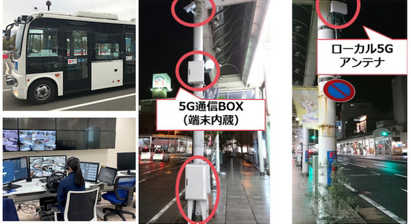 【速報】5G通信を使った「レベル4」の自動運転バスを実証運行 NEC、群馬大学らが前橋で通常運行バスとして利用者を乗せて実施 画像