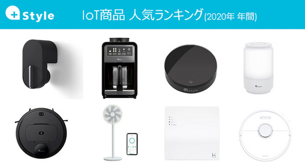 2020年+Styleで人気の商品は?年間ランキング「総合部門」「おうち環境改善部門」を公開 画像