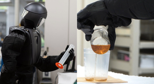 劇物や毒性物質を扱う作業現場をアバターロボット「MELTANT-β」でリモート化 MELTINがENEOSと実証実験 画像