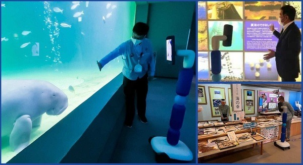 アバターロボットで伊勢志摩の博物館、水族館、真珠島を瞬間移動 ANAグループのavatarinがホッピング観光の実証実験 画像