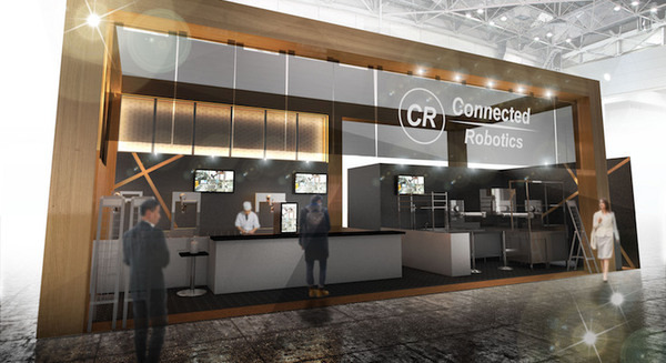 未来のロボットキッチンはオーダー、調理、決済、下膳後の食器洗浄まで全て自動化 「HCJ2021」にコネクテッドロボティクスが出展 画像
