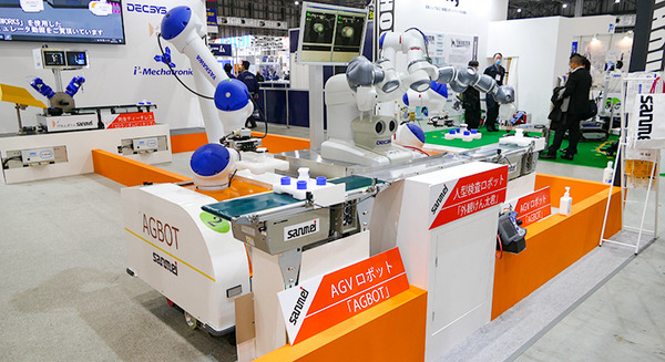 新型協働ロボット、アシストスーツ、消毒ロボットや遠隔接客　新型コロナ禍の「第5回ロボデックス」レポート 画像