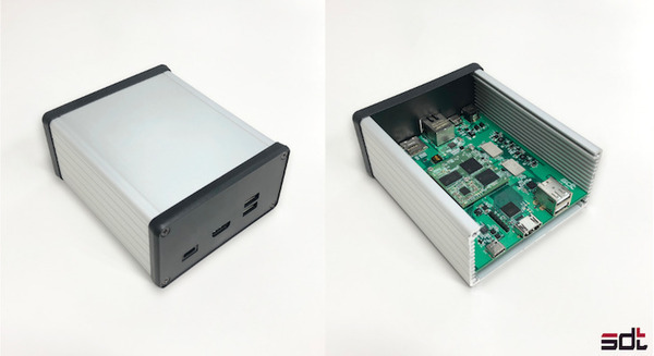 AI処理専用のGoogle Edge TPUを2機搭載 複数のエッジAI処理が可能なIoT評価ボード「Edge Computing Node」 SDTが発表 画像