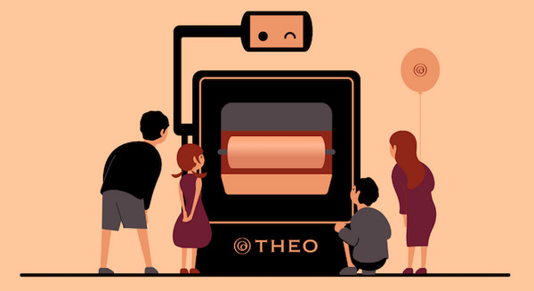 AI職人「THEO」のバウムクーヘンを購入できるイベント 東京駅・表参道ミシャラクで開催 アバターロボット「newme」でも参加可能 画像