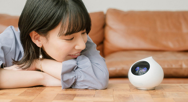 ミクシィの自律型AI会話ロボット「Romi」(ロミィ)一般販売は4月21日から ペットのような癒やしと、家族のような存在感 画像