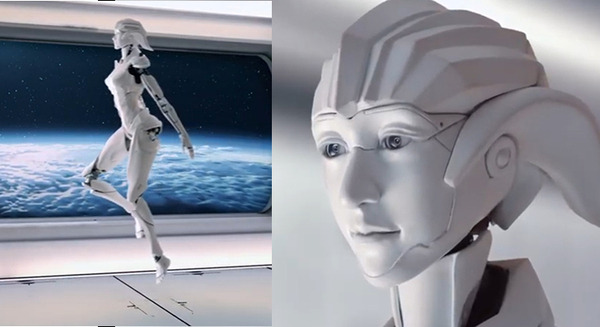 テレビCMに登場する「メディエイド:アンドロイド」ってなんだ? 「真マジンガーZERO」の余湖裕輝氏原画、Zeppetがキャラクター制作 画像