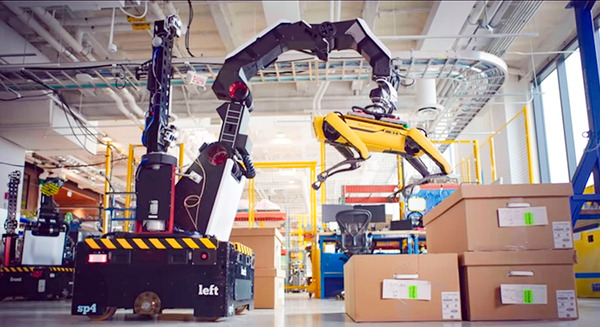【速報】ボストンダイナミクスが倉庫自動化のための新しいロボット「Stretch」を発表　「Spot」も共演する動画も公開 画像