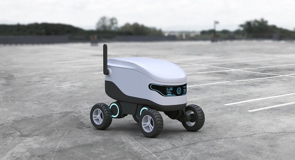 階段や段差などの走破性を重視した「ラストワンマイル向け自動配送ロボット」の開発に東大発AIベンチャーが着手を発表 画像