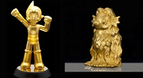 ロボット漫画の金字塔「鉄腕アトム」金箔等身大など黄金のアトム像を高島屋で展示販売　そのお値段は!? デビュー70周年記念 画像