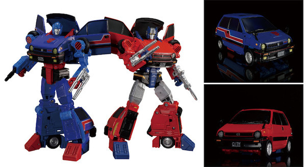 懐かしのホンダ「シティ」とトランスフォーマーがコラボ！ 最高峰玩具シリーズとしてタカラトミーから発売 画像