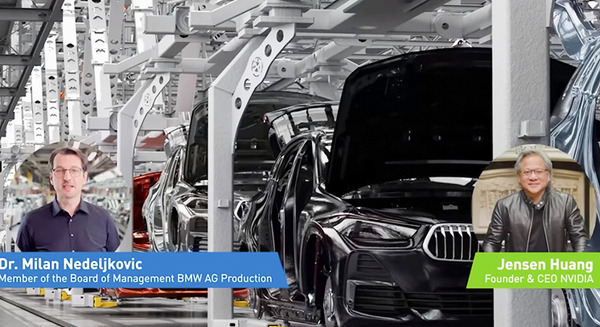NVIDIAとBMWが作る「メタバース」デジタルツインの自動車工場を紹介　人と協働ロボットの計画プロセスを30%効率化【GTC 2021】 画像