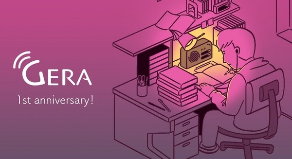 音声コンテンツの人気が拡大中 お笑いラジオアプリ「GERA(ゲラ)」1年でエピソード数が1,500本突破、アプリ利用継続率は70%以上 画像
