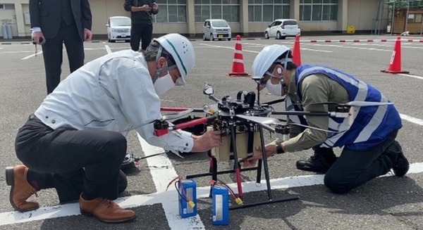 レベル3でのドローン物流の実証実験に成功!「物流の脱炭素化、災害時の孤立集落支援」を同時に実用化へ A.L.I. 画像