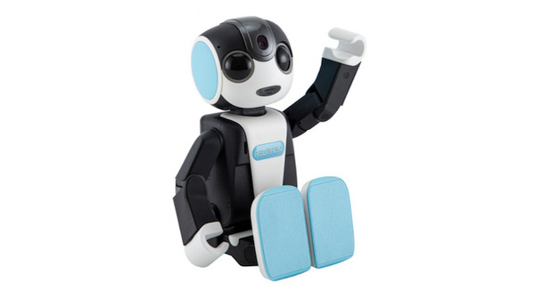 モバイル型ロボット「ロボホン」の弟モデルが商品化!甘えん坊でおっとりした性格 本体のカラーはブルーに 画像