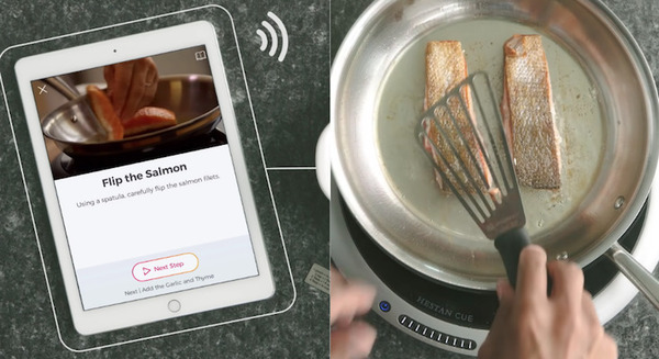 使えば使うほど料理の腕がシェフに近づくスマートキッチン家電　秘密はレシピアプリと調理器具の連動、ミシュランシェフも監修 画像