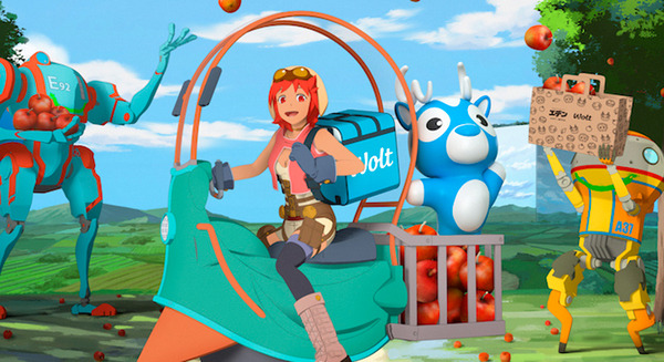 人類が消えてロボットだけが暮らす世界を描く『エデン』とデリバリーサービス「Wolt」(ウォルト)がコラボ　#地球にやさしいデリバリー 画像
