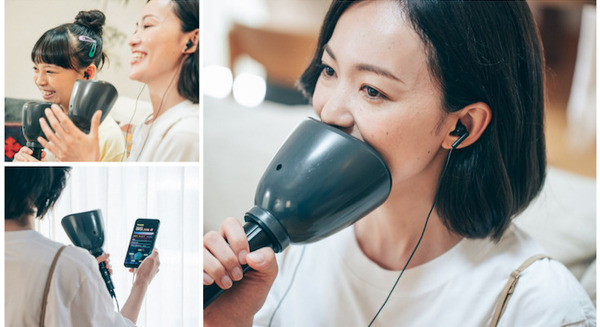 自宅でいつでも手軽に本格カラオケ気分「一人deカラオケDX-V2」Makuakeで先行販売　防音カバーで周囲に歌声をカット　エコー＆採点機能装備 画像