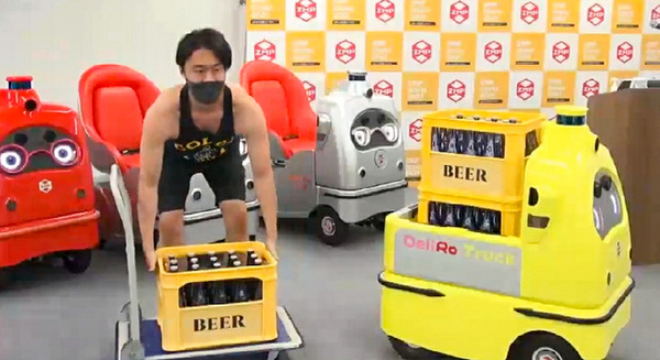 ZMPが自動配送ロボットの新モデル「デリロトラック」を発表　オープンな荷台と重い荷物も運べることが特徴　ZMP World 2021 画像