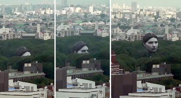 【話題】東京の空「誰かの顔」はこんな風に浮かんでいた YouTube動画のアーカイブを公開 画像