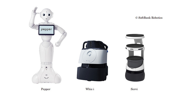 Pepper、除菌・清掃ロボット、配膳ロボットを蓄電リソースとして活用実験 スマートビルの仮想発電システムと連動、充電シフトを検証 画像