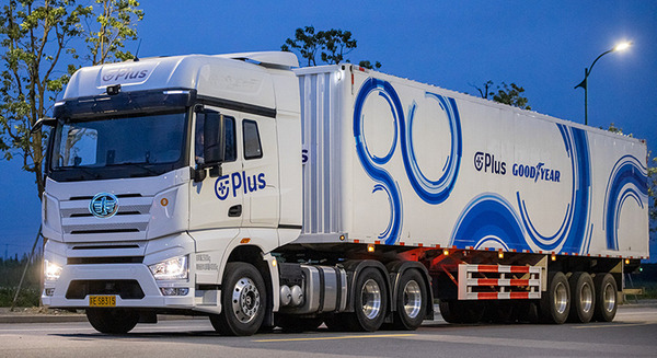 グッドイヤーとPlusが自動運転システムの開発と最適化で連携　Plusは自動運転「PlusDrive」搭載トラックの本格生産開始へ 画像