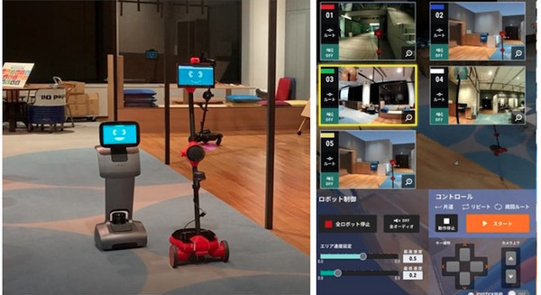 凸版印刷 複数の異種ロボットを一元制御する「TransBots」を開発「WRS2020」がロボット遠隔参加システムとして採用 画像