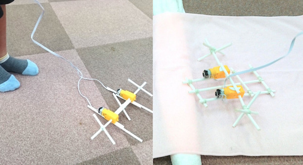 長野高専が「目指せ小学生ロボコン!工作教室」を開催 小学生6名が専用キットを用いてオリジナルロボットを製作 画像