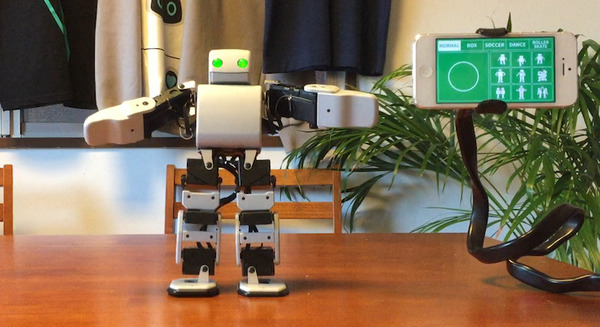 【スマホで操作】PLEN.D（プレン.ディー）を動かしてみた！【DMM.make ROBOTS】 画像