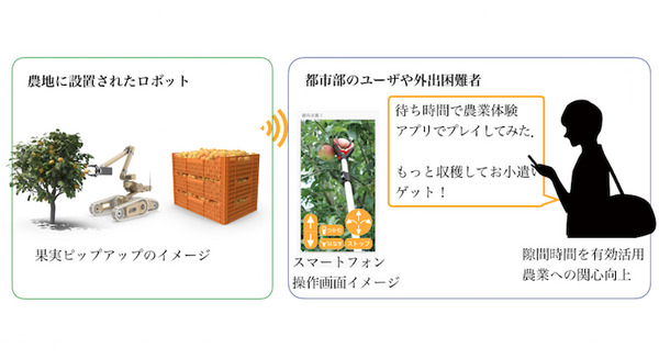スマホで遠隔地のロボットを操作し農業参加 遠隔農業ロボットサービス「RaraaS」H2LとPwC財団が共同開発 画像