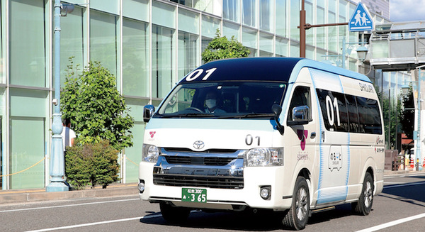 塩尻市 AI活用型オンデマンドバス「のるーと」の実証運行第2弾を開始 乗降拠点は市内111箇所に増加 画像