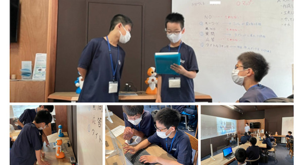 NTT東日本、旭山動物園に地元中学生がプログラミングした案内ロボット「Sota」を展示 「旭川市 中学生向けプログラミング教室」 画像
