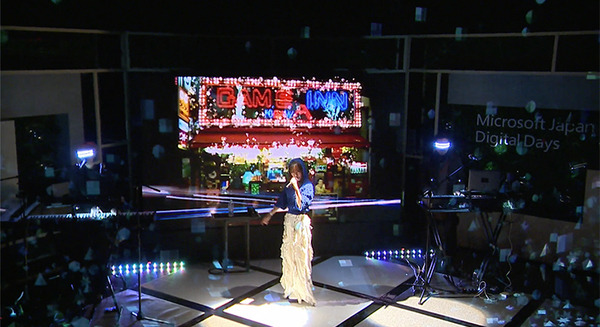 大塚愛 AI「HUMANOID DJ」ルーシーとのコラボで3曲を熱唱!Microsoftのイベントで最先端XRライブを1万人が視聴  画像
